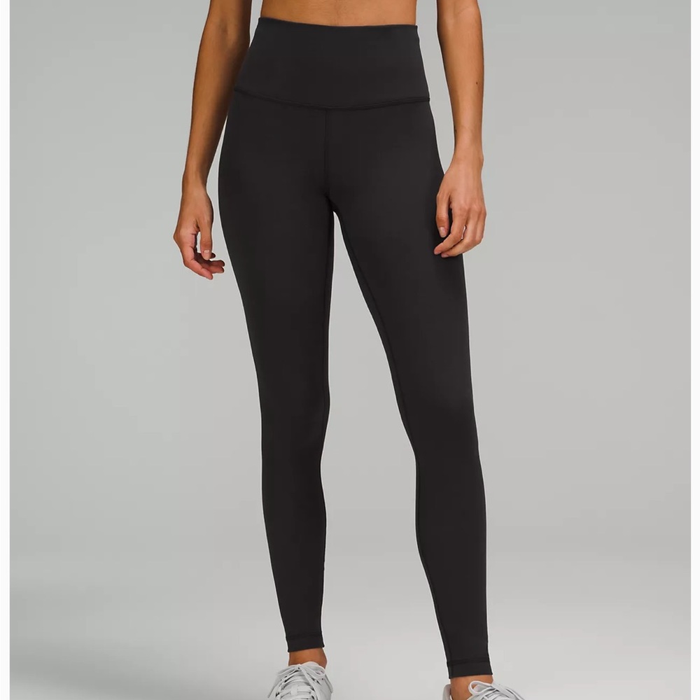 Lululemon Wundertrain black leggings. Excellent condition. Tags attached.